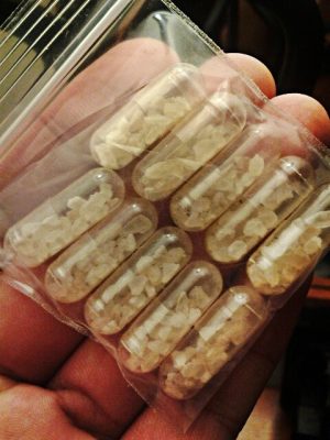 MDMA ecstasy capsules
